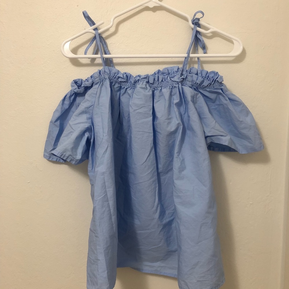 NWOT H&M blue top
